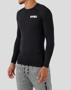 Compression Tee Long Sleeve - Black