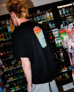 7-Eleven - Cherry Slurpee Black Graphic Tee