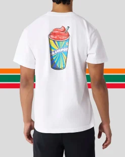 7-Eleven - Cherry Slurpee White Graphic Tee