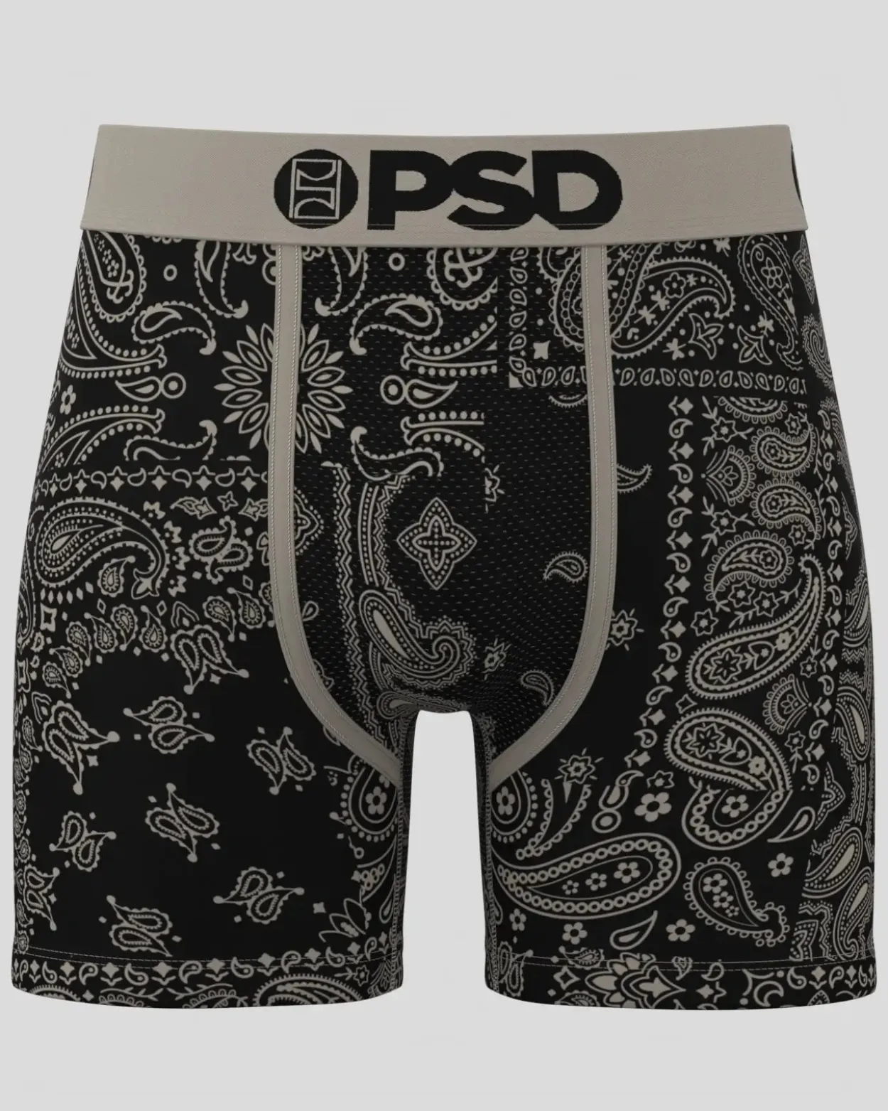 Khaki Paisley