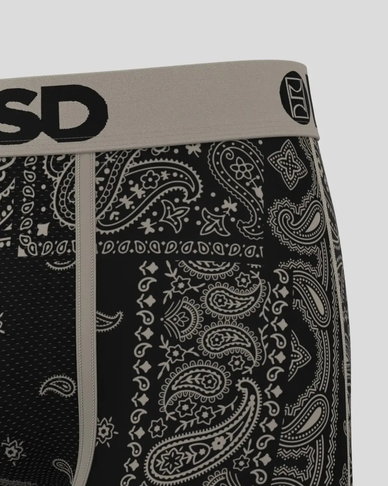 Khaki Paisley