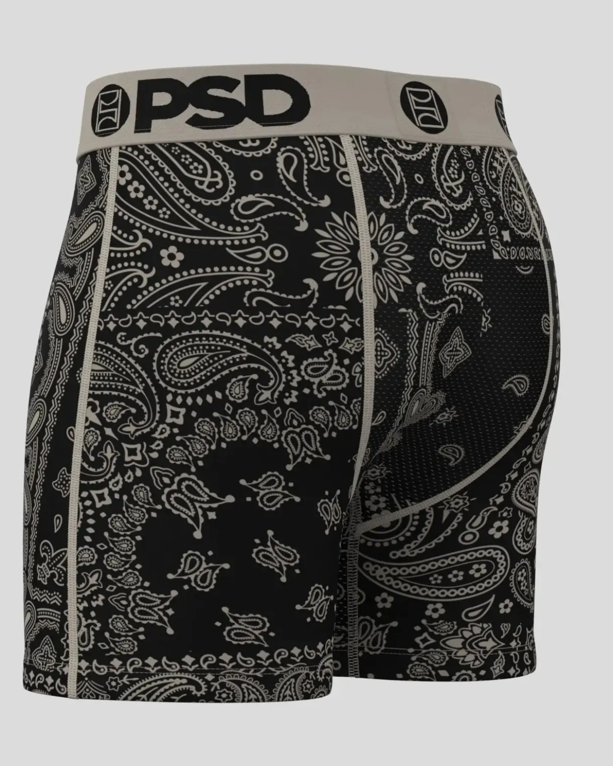 Khaki Paisley