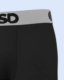 Luxe Modal - Black Silver