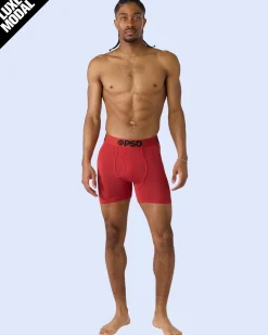 Luxe Modal - Metallic Red