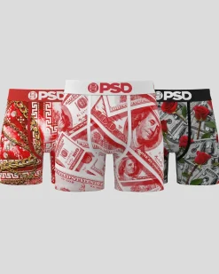 3 Pack - Red Luxury