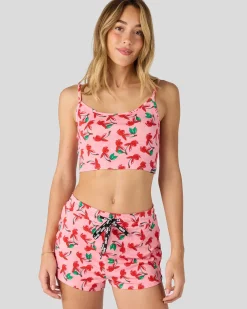 Playboy Cherry Love Modal - Cami Sleep Set