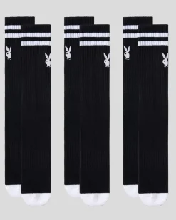 Playboy Crew Sock - 3 Pack