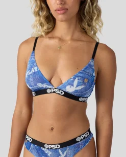 Playboy - Denim Mesh