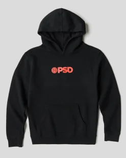 PSD Black Red Hoodie