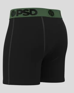 Solids - Black Green