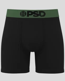 Solids - Black Green