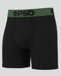 Solids - Black Green
